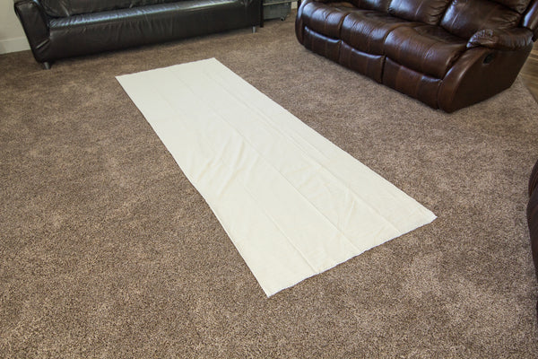 Unfinished Silver Fabric for Earth Connection/Grounding. Make Your Own Conductive Sheets, Pillowcases, or Sleepwear. 110" by 38"